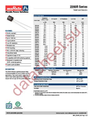 22R154C datasheet  